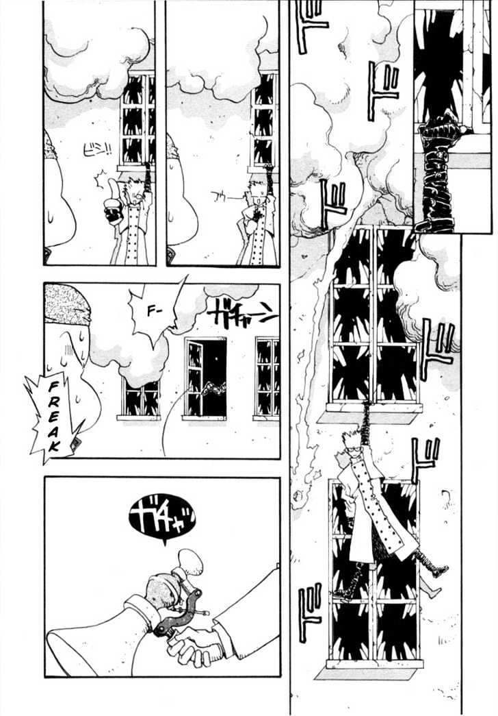 Trigun Chapter 1.2 page 11 - Vol.01 Chapter 2 : Looney Tunes