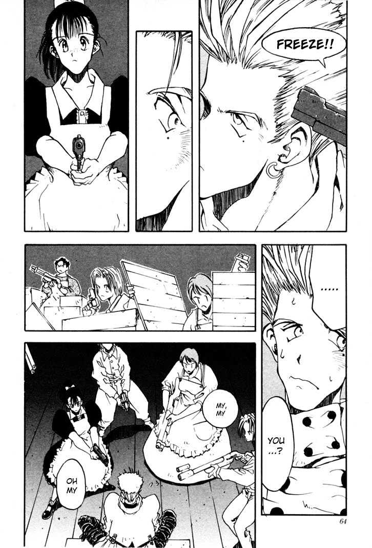 Trigun Chapter 1.2 page 18 - Vol.01 Chapter 2 : Looney Tunes