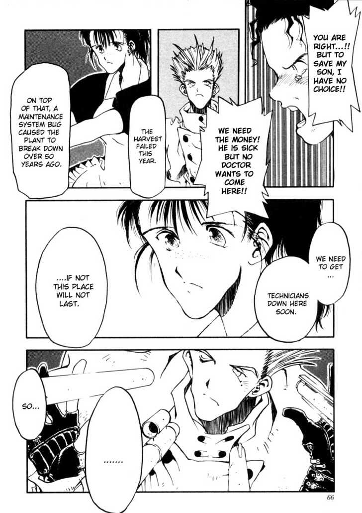 Trigun Chapter 1.2 page 20 - Vol.01 Chapter 2 : Looney Tunes