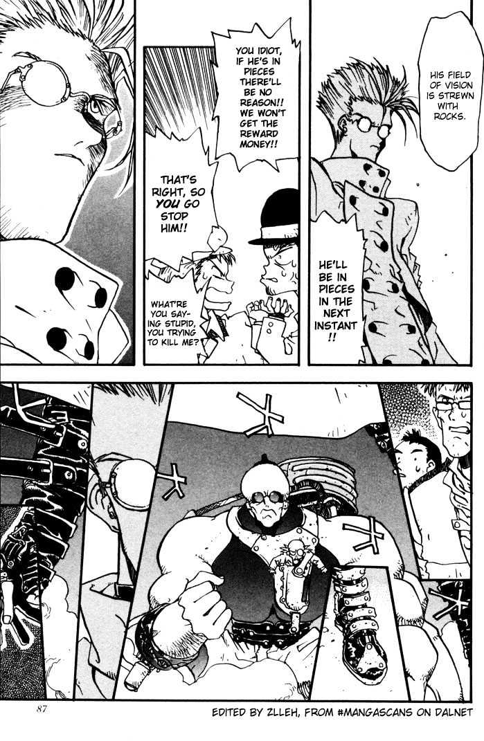 Trigun Vol.01 Chapter 3 page 11 - Vol.01 Chapter 3 : Hard Puncher