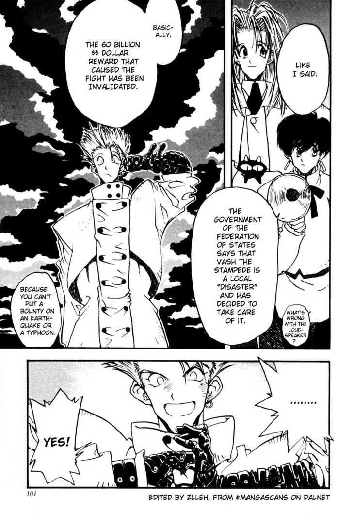 Trigun Vol.01 Chapter 3 page 25 - Vol.01 Chapter 3 : Hard Puncher