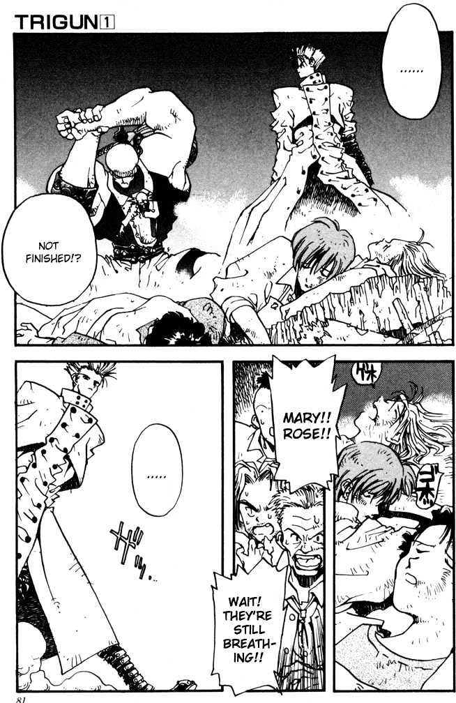 Trigun Vol.01 Chapter 3 page 5 - Vol.01 Chapter 3 : Hard Puncher