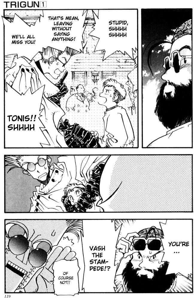 Trigun Chapter 1.4 page 11 - Vol.01 Chapter 4 : Popo