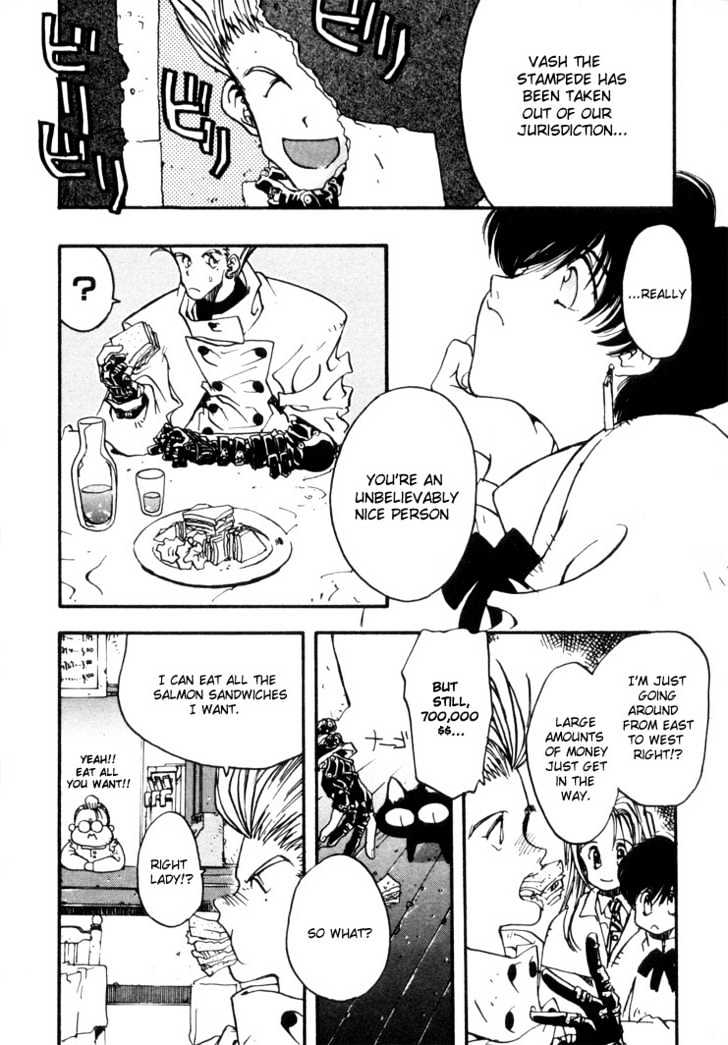 Trigun Chapter 1.4 page 2 - Vol.01 Chapter 4 : Popo