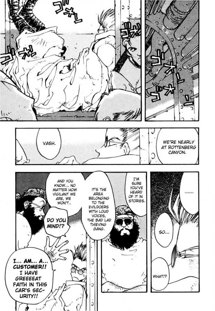 Trigun Chapter 1.4 page 20 - Vol.01 Chapter 4 : Popo
