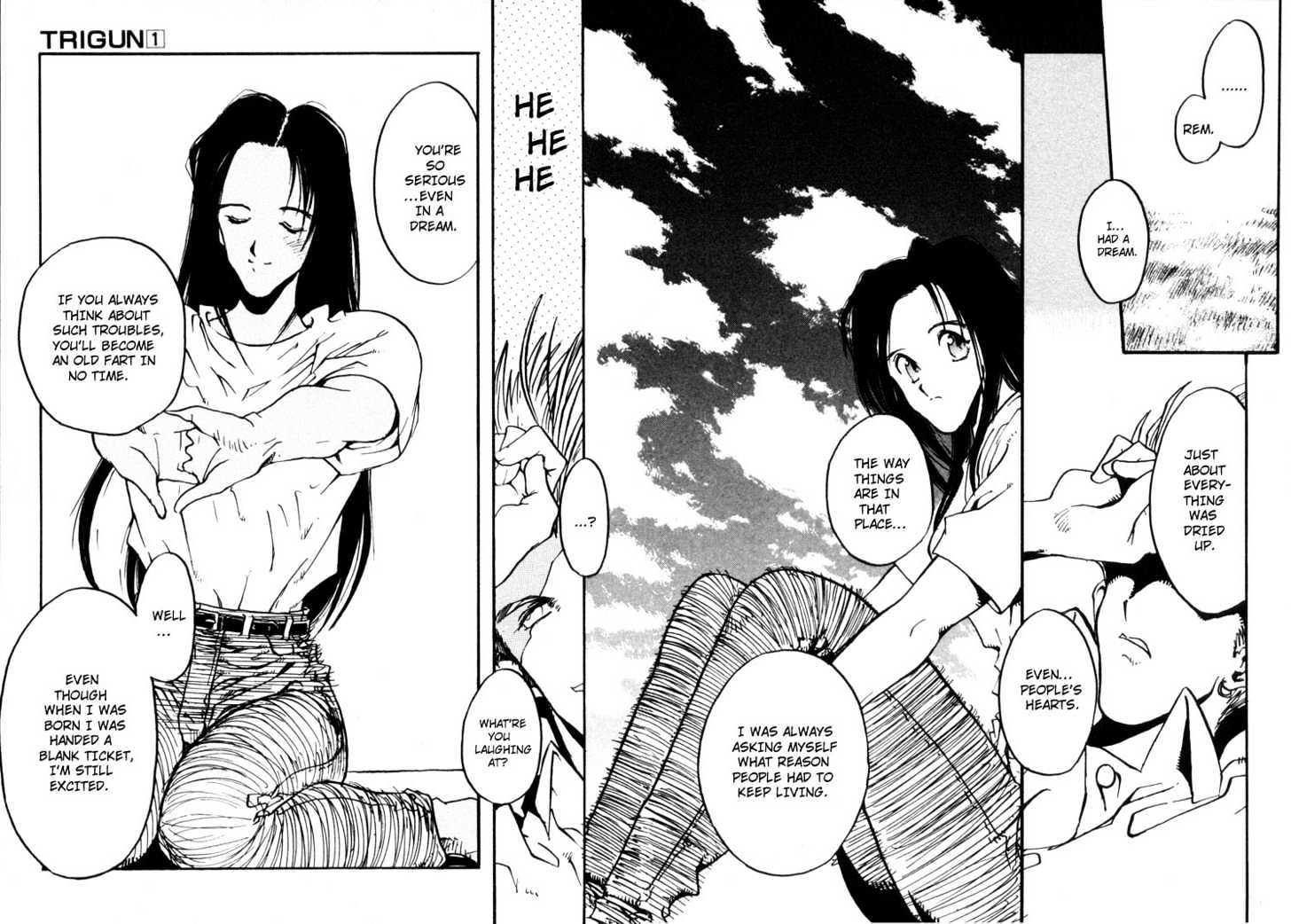 Trigun Chapter 1.5 page 20 - Vol.01 Chapter 5 : Strong Attack