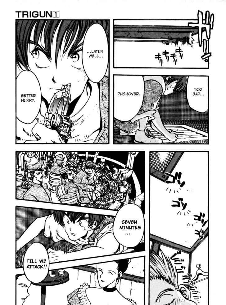 Trigun Chapter 1.5 page 6 - Vol.01 Chapter 5 : Strong Attack