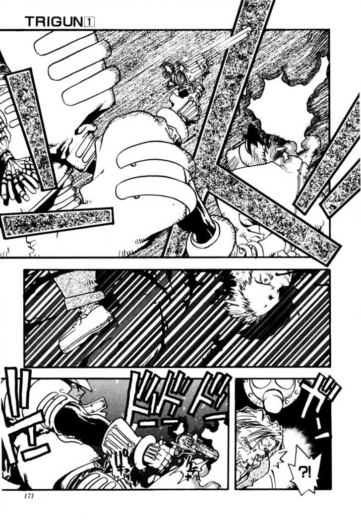 Trigun Vol.01 Chapter 6 page 4 - Vol.01 Chapter 6 : Die Hards