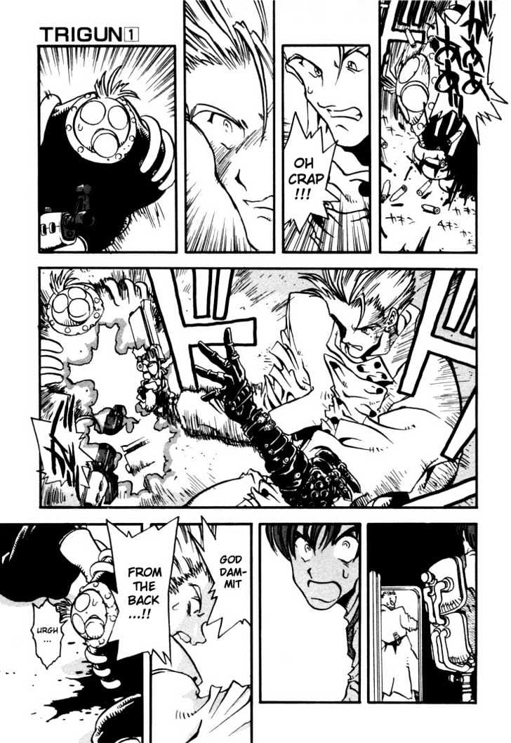 Trigun Chapter 1.7 page 12 - Vol.01 Chapter 7 : Rem