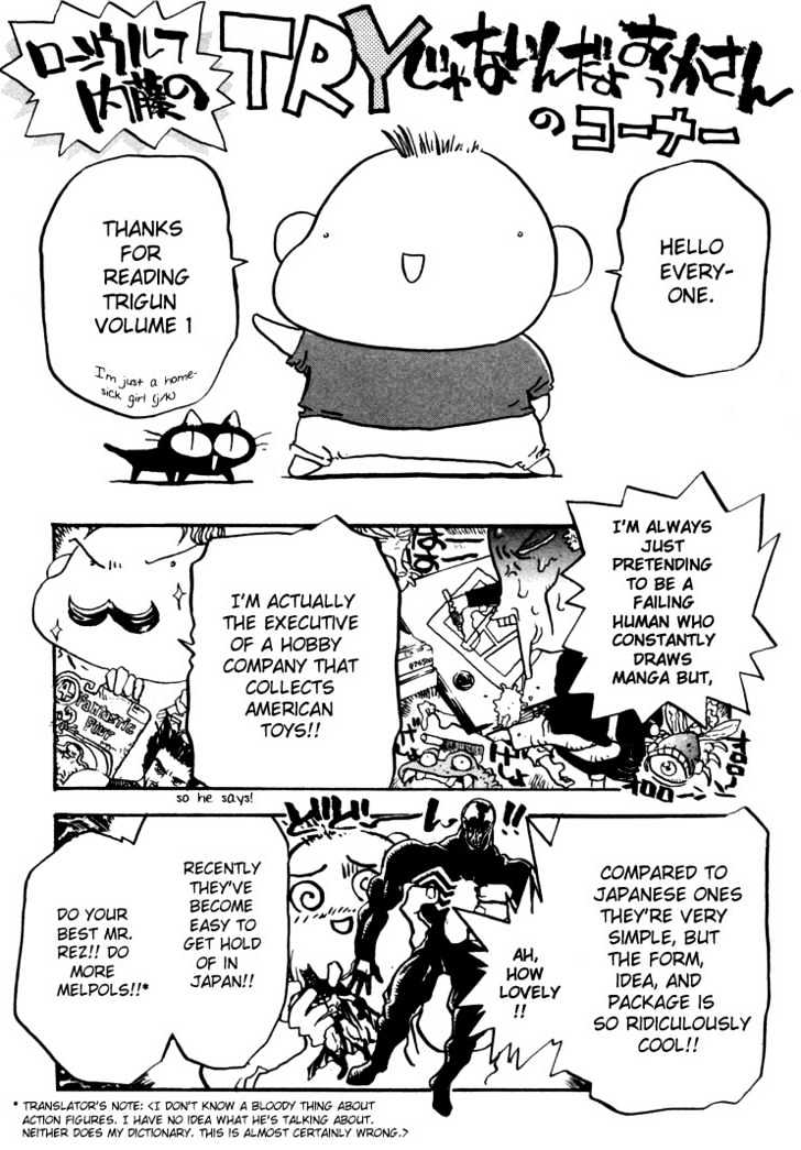 Trigun Chapter 1.7 page 28 - Vol.01 Chapter 7 : Rem