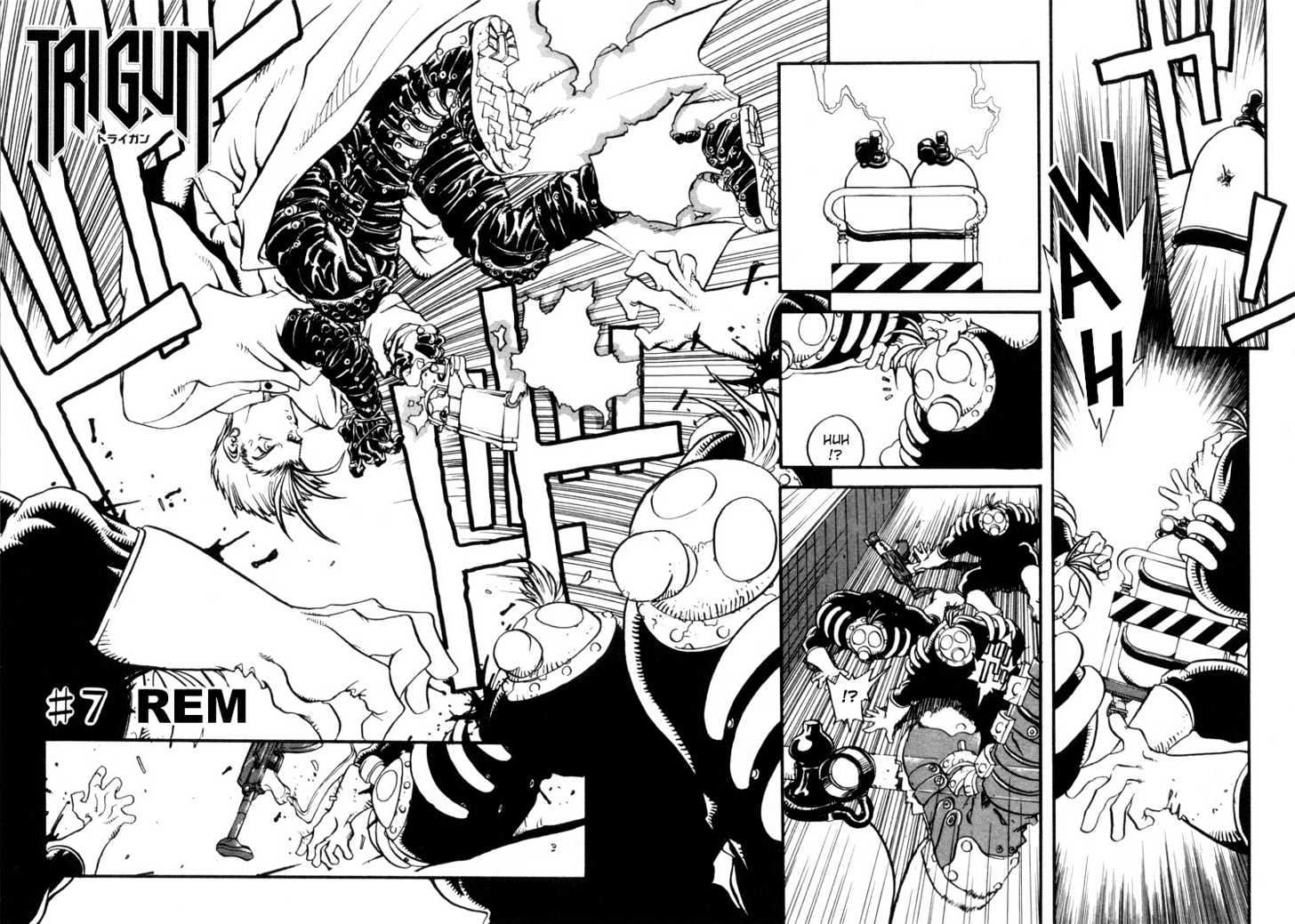 Trigun Chapter 1.7 page 4 - Vol.01 Chapter 7 : Rem