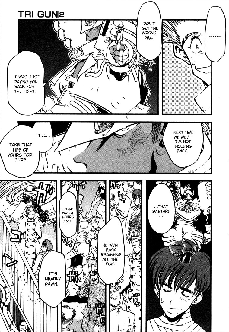Trigun Chapter 2.0 page 27 - Vol.2 Chapter 0