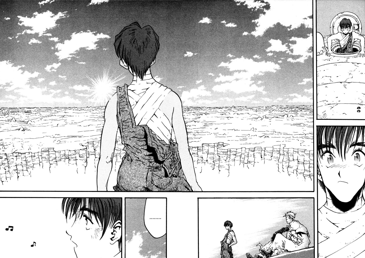 Trigun Chapter 2.0 page 28 - Vol.2 Chapter 0