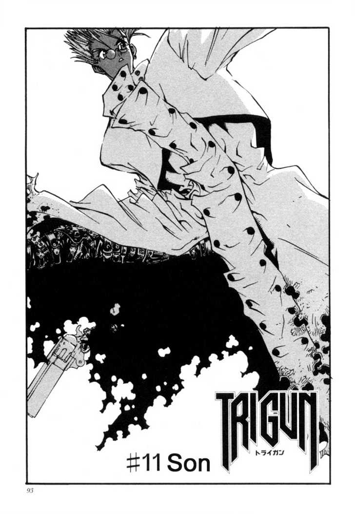Trigun Vol.02 Chapter 11 page 1 - Vol.02 Chapter 11 : Son