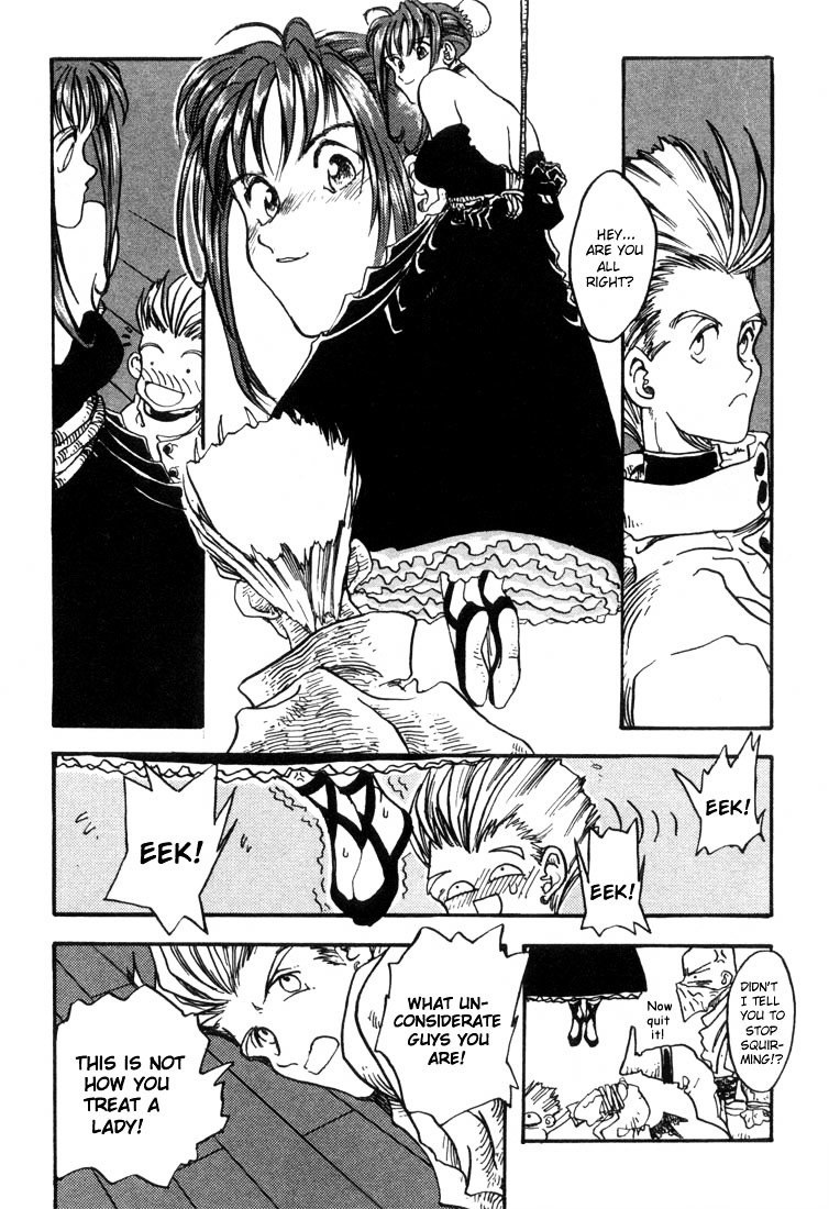 Trigun Chapter 2.13-5 page 12 - Vol.2 Chapter 13.5 : Special Issue: Trigun Pilot [Extra]