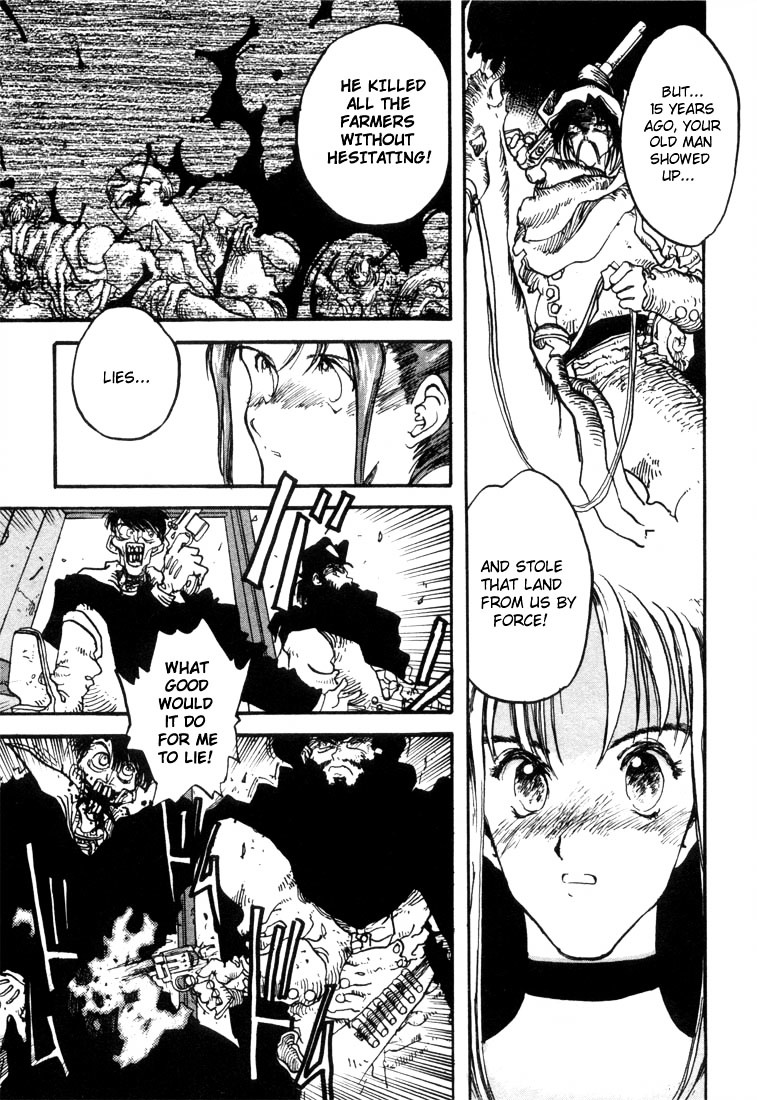 Trigun Chapter 2.13-5 page 28 - Vol.2 Chapter 13.5 : Special Issue: Trigun Pilot [Extra]