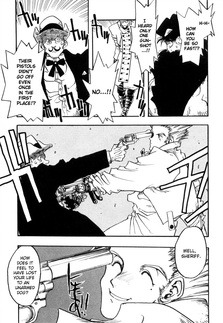 Trigun Chapter 2.13-5 page 35 - Vol.2 Chapter 13.5 : Special Issue: Trigun Pilot [Extra]