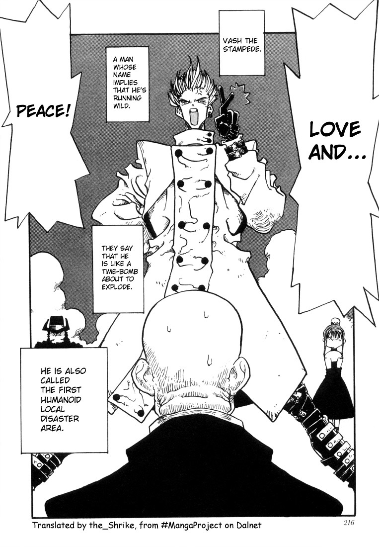 Trigun Chapter 2.13-5 page 37 - Vol.2 Chapter 13.5 : Special Issue: Trigun Pilot [Extra]