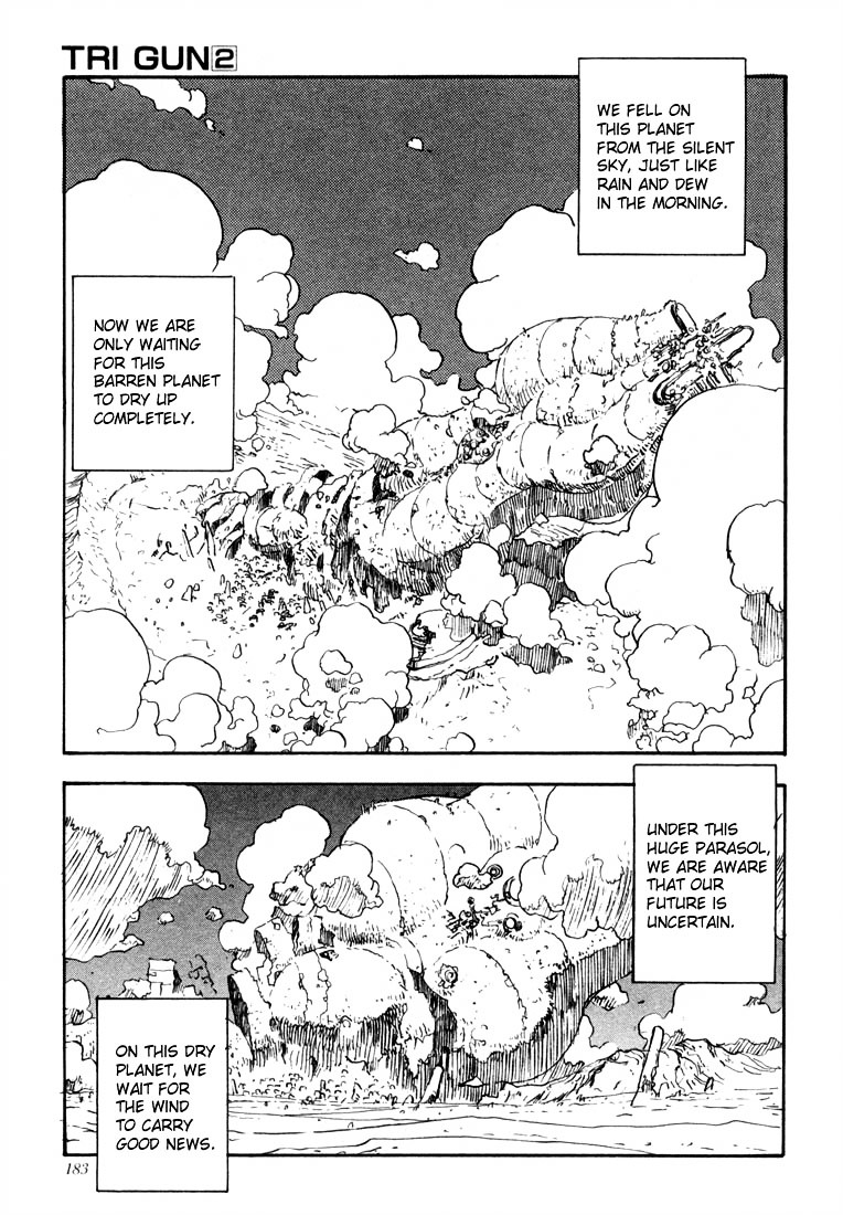 Trigun Chapter 2.13-5 page 4 - Vol.2 Chapter 13.5 : Special Issue: Trigun Pilot [Extra]