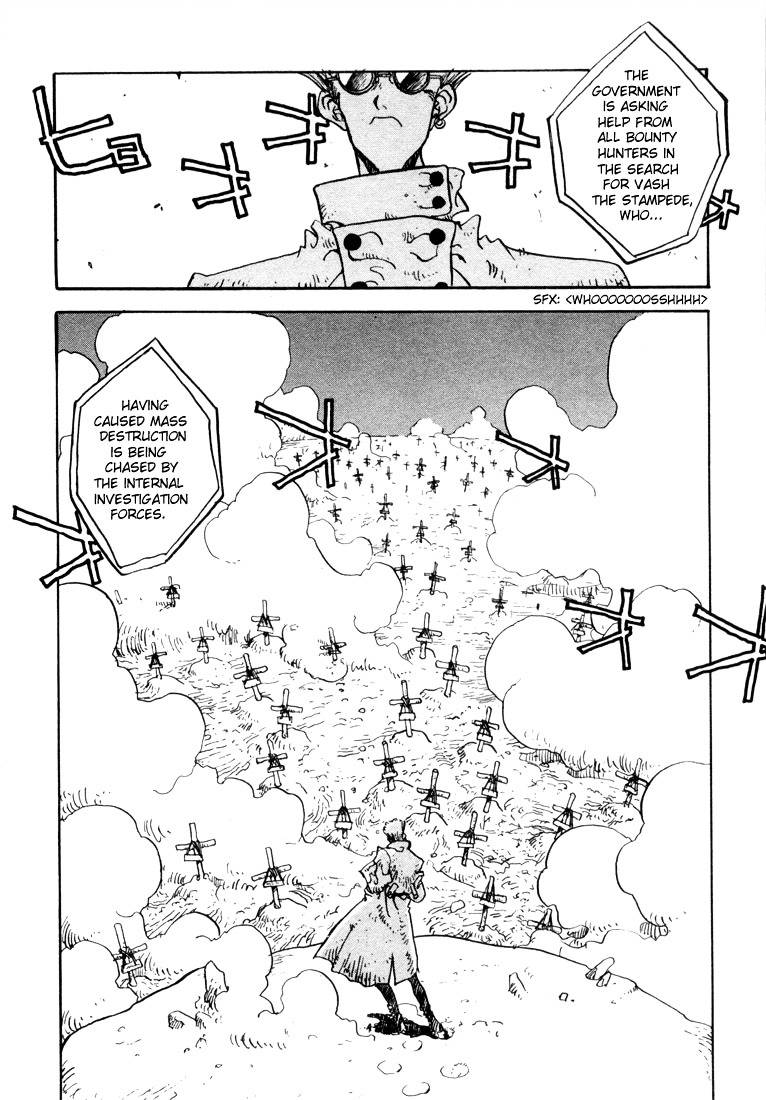 Trigun Chapter 2.13-5 page 5 - Vol.2 Chapter 13.5 : Special Issue: Trigun Pilot [Extra]