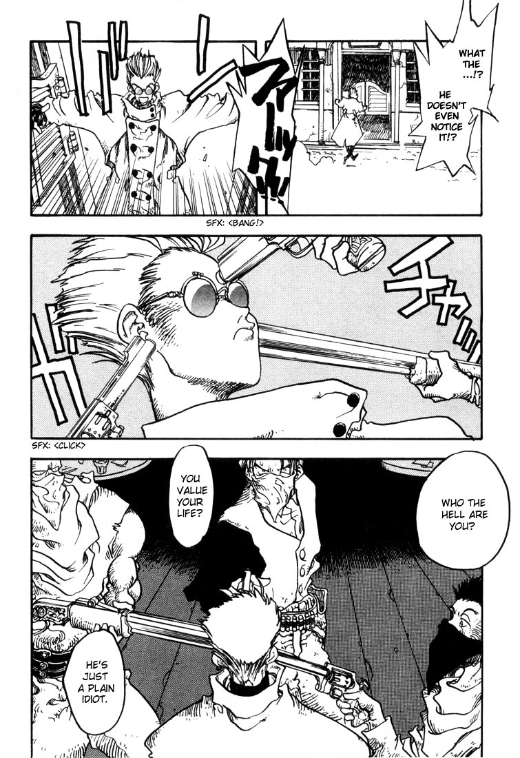 Trigun Chapter 2.13-5 page 9 - Vol.2 Chapter 13.5 : Special Issue: Trigun Pilot [Extra]