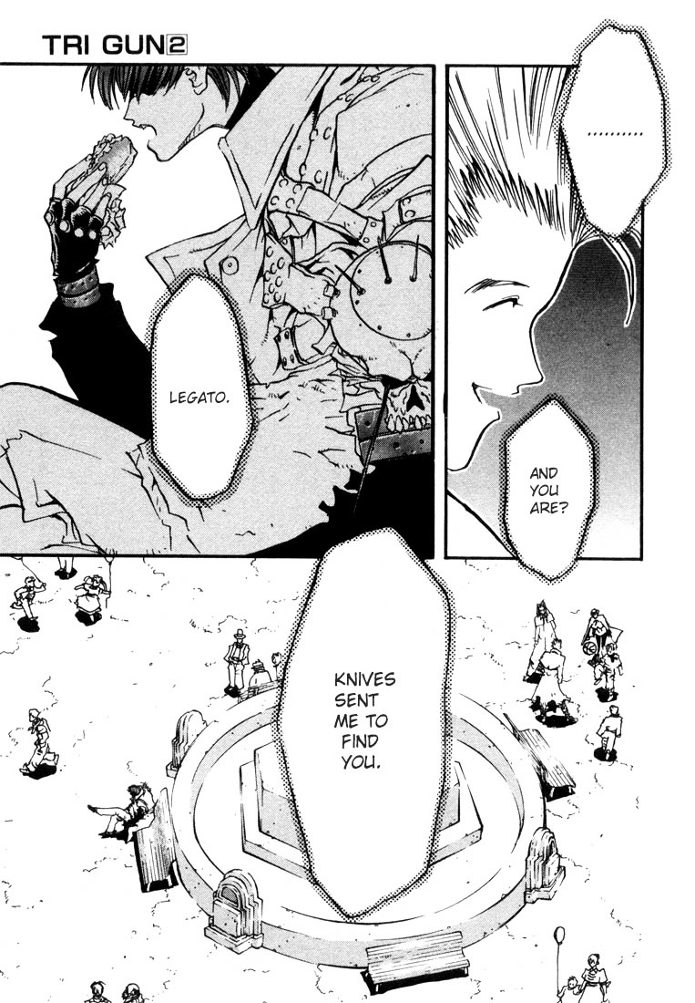 Trigun Vol.2 Chapter 13 page 15 - Vol.2 Chapter 13 : Blood and Thunder