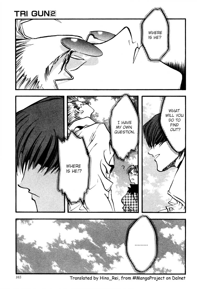 Trigun Vol.2 Chapter 13 page 17 - Vol.2 Chapter 13 : Blood and Thunder