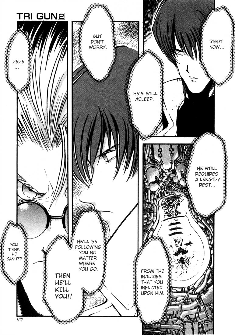 Trigun Vol.2 Chapter 13 page 19 - Vol.2 Chapter 13 : Blood and Thunder