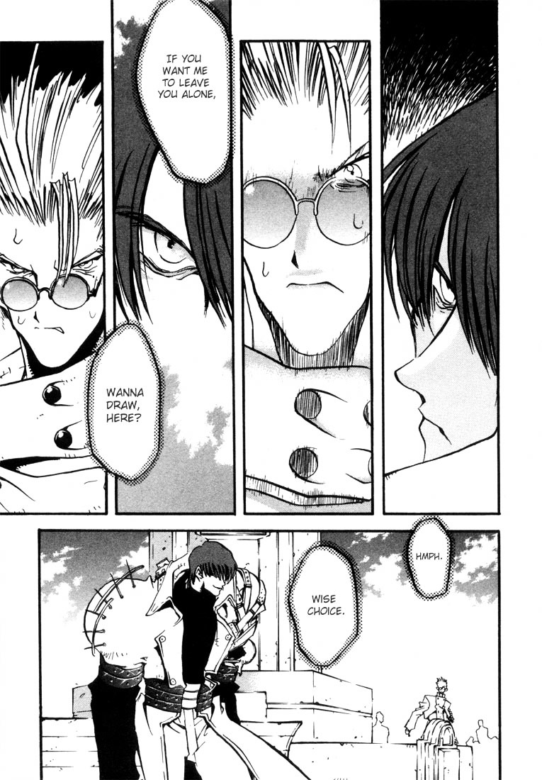 Trigun Vol.2 Chapter 13 page 24 - Vol.2 Chapter 13 : Blood and Thunder