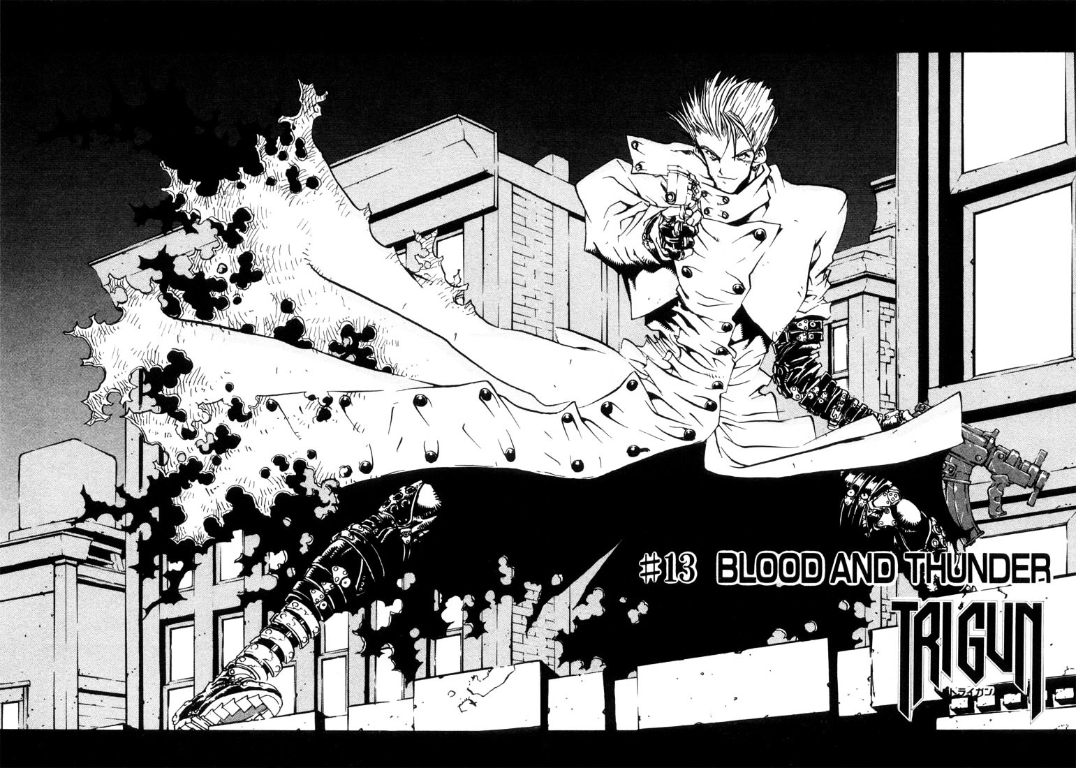 Trigun Vol.2 Chapter 13 page 3 - Vol.2 Chapter 13 : Blood and Thunder