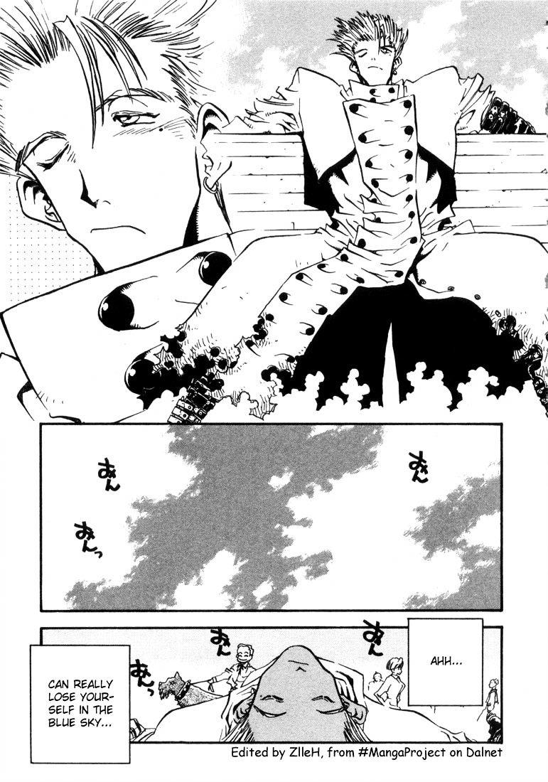 Trigun Vol.2 Chapter 13 page 5 - Vol.2 Chapter 13 : Blood and Thunder