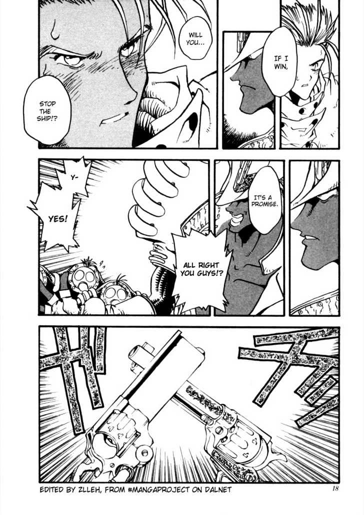 Trigun Chapter 2.8 page 14 - Vol.02 Chapter 8 : Duelist
