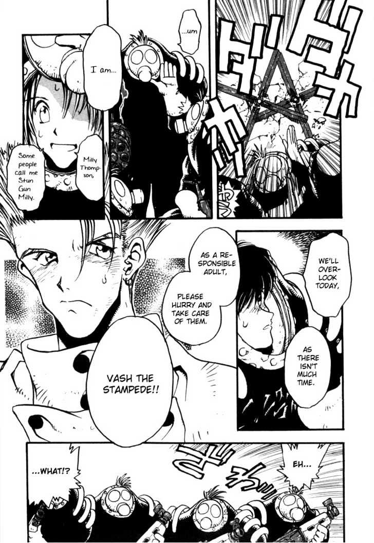 Trigun Chapter 2.8 page 9 - Vol.02 Chapter 8 : Duelist