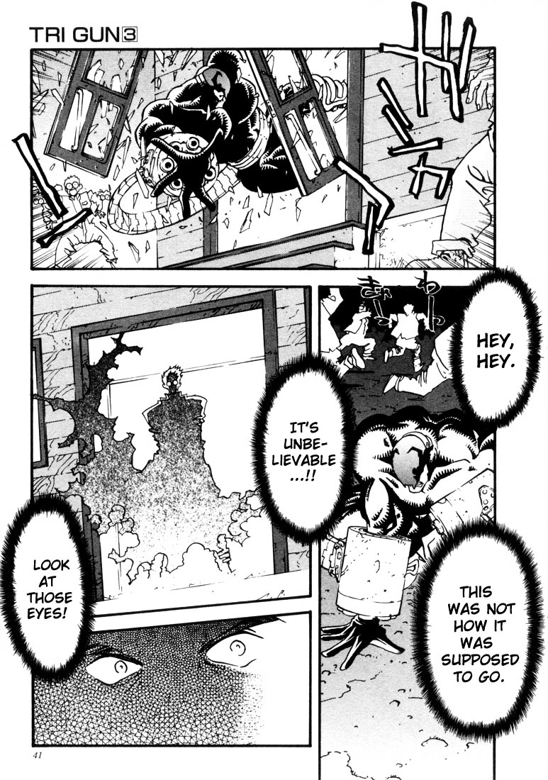 Trigun Chapter 3.0 page 34 - Vol.3 Chapter 0