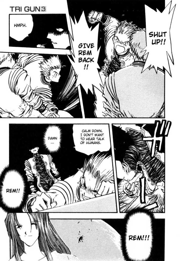 Trigun Vol.03 Chapter 15 page 12 - Vol.03 Chapter 15 : Fragile