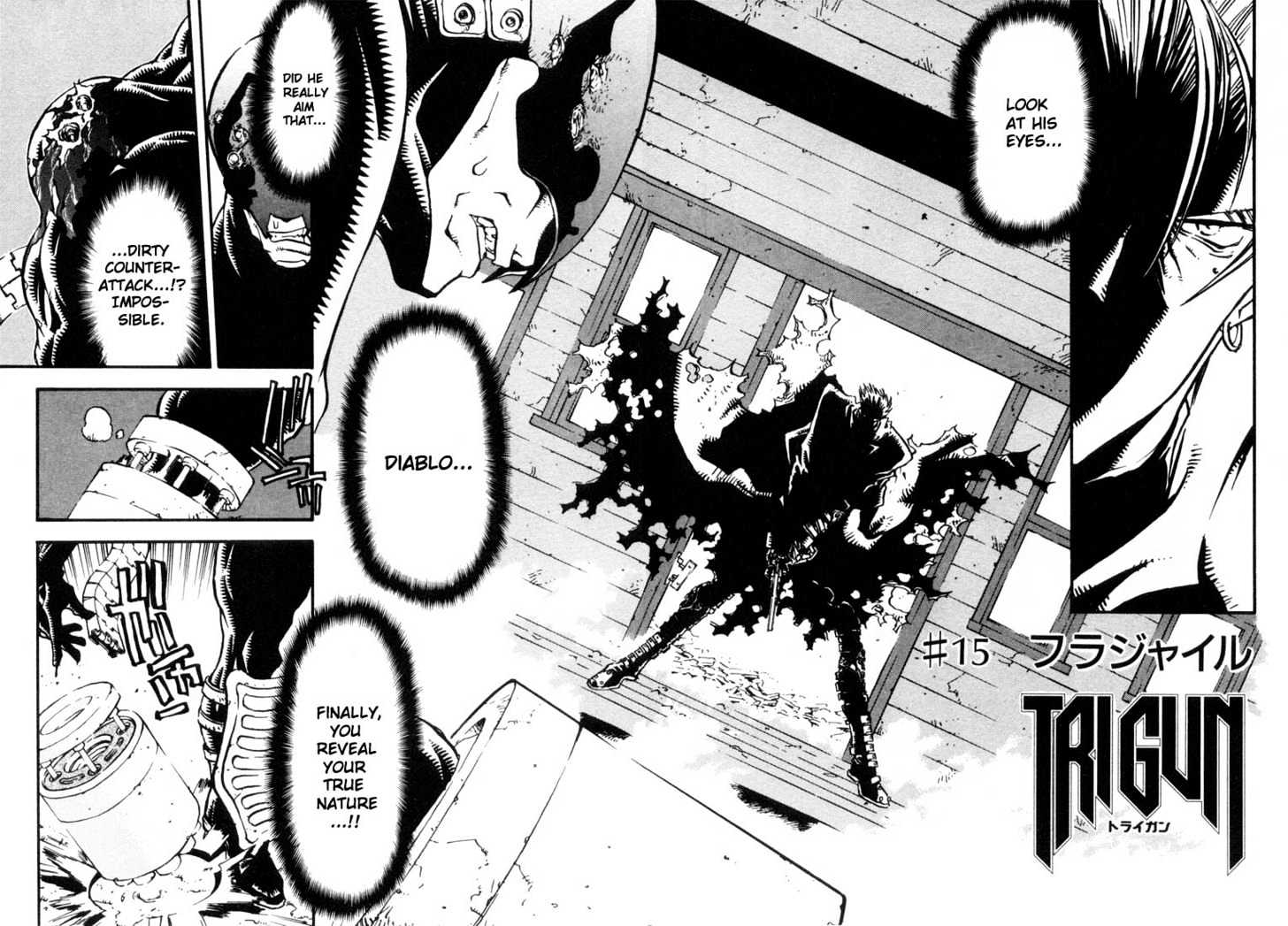 Trigun Vol.03 Chapter 15 page 2 - Vol.03 Chapter 15 : Fragile