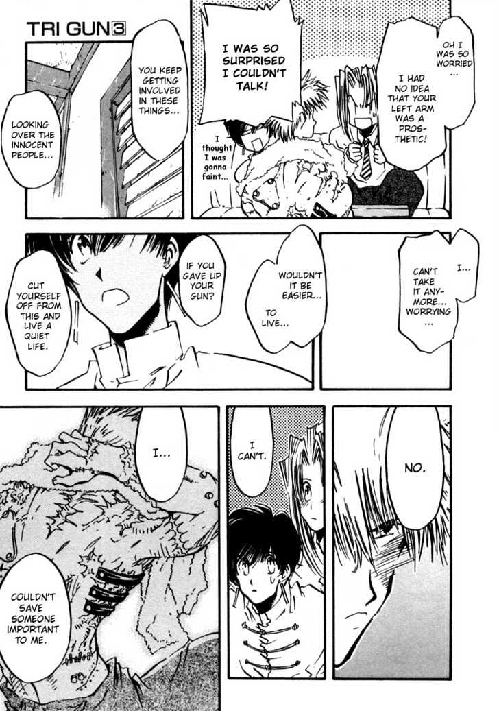 Trigun Vol.03 Chapter 16 page 10 - Vol.03 Chapter 16 : Scar