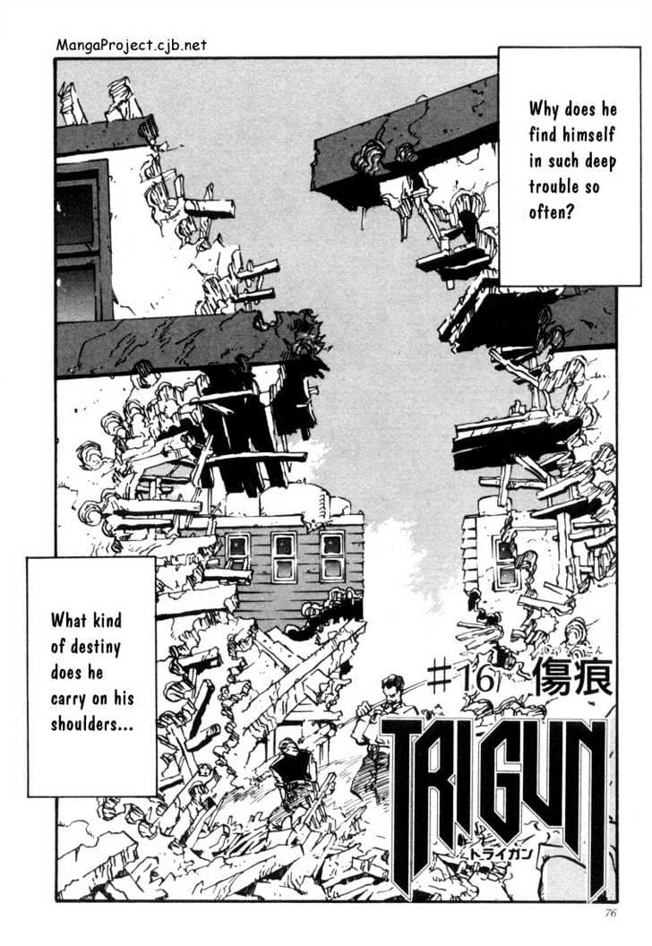 Trigun Vol.03 Chapter 16 page 2 - Vol.03 Chapter 16 : Scar