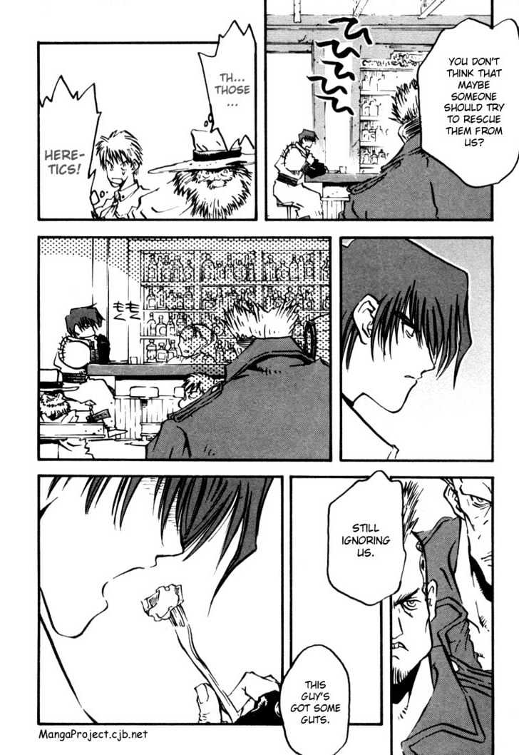 Trigun Chapter 3.17 page 10 - Vol.03 Chapter 17 : Slaughter Cafe