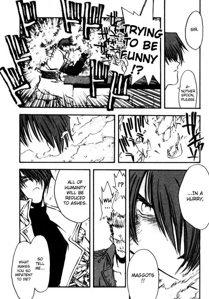 Trigun Chapter 3.17 page 12 - Vol.03 Chapter 17 : Slaughter Cafe