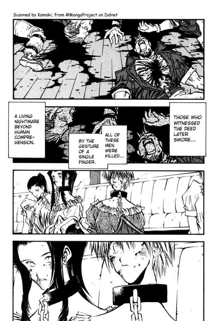 Trigun Chapter 3.17 page 18 - Vol.03 Chapter 17 : Slaughter Cafe