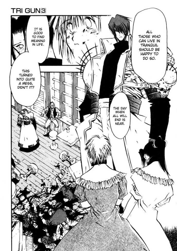 Trigun Chapter 3.17 page 19 - Vol.03 Chapter 17 : Slaughter Cafe