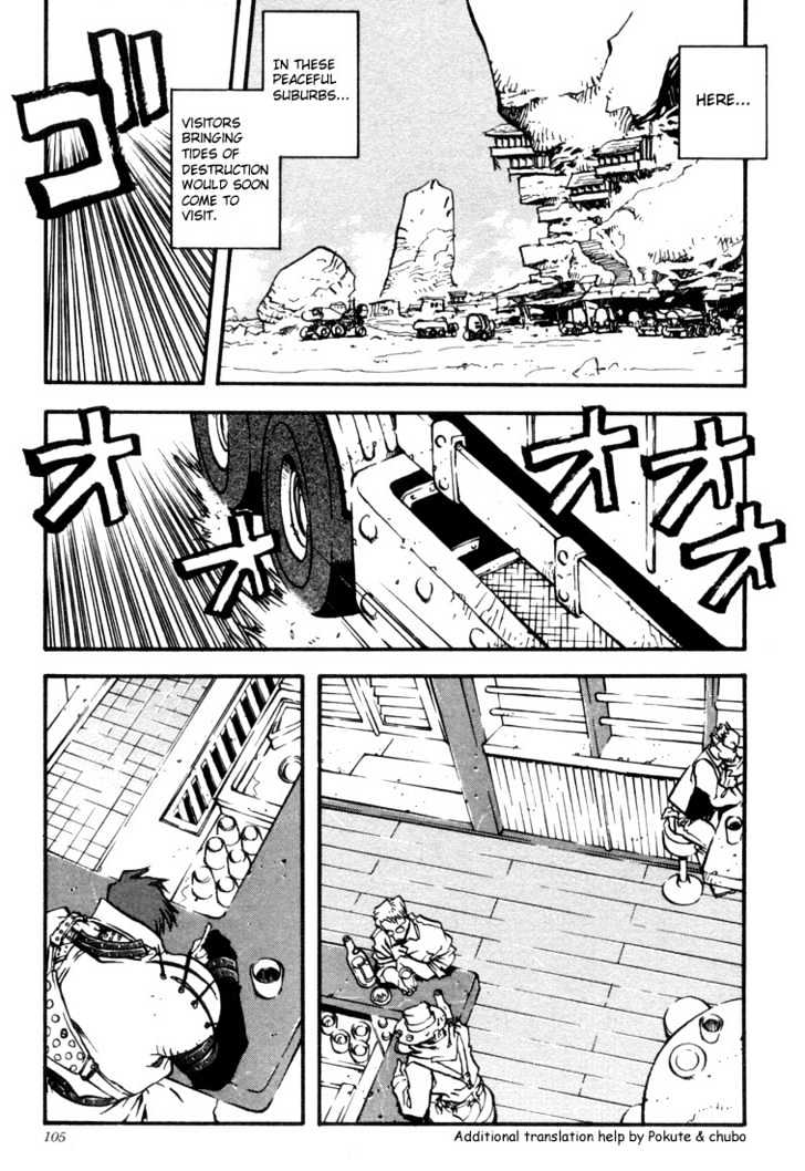 Trigun Chapter 3.17 page 3 - Vol.03 Chapter 17 : Slaughter Cafe