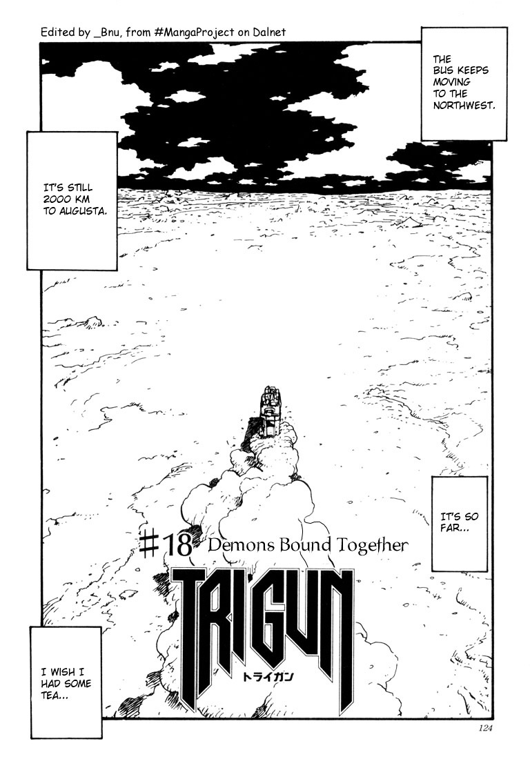 Trigun Chapter 3.18 page 3 - Vol.3 Chapter 18 : Demons Bound Together