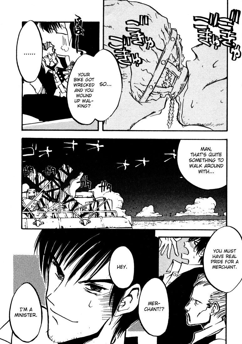 Trigun Chapter 3.18 page 9 - Vol.3 Chapter 18 : Demons Bound Together