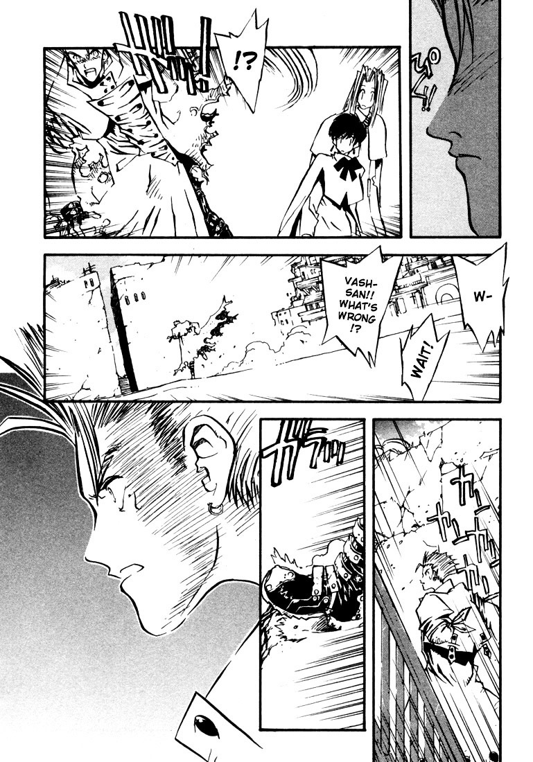 Trigun Chapter 3.19-1 page 11 - Vol.3 Chapter 19a : The Invisible Eye [Part A]