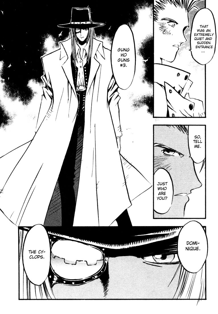 Trigun Chapter 3.19-1 page 17 - Vol.3 Chapter 19a : The Invisible Eye [Part A]