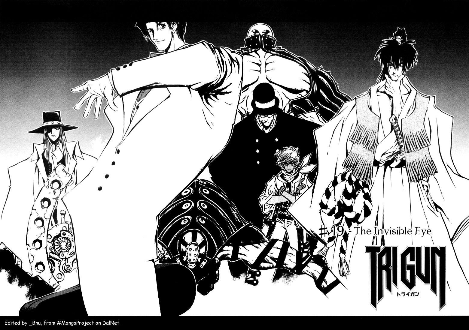 Trigun Chapter 3.19-1 page 3 - Vol.3 Chapter 19a : The Invisible Eye [Part A]