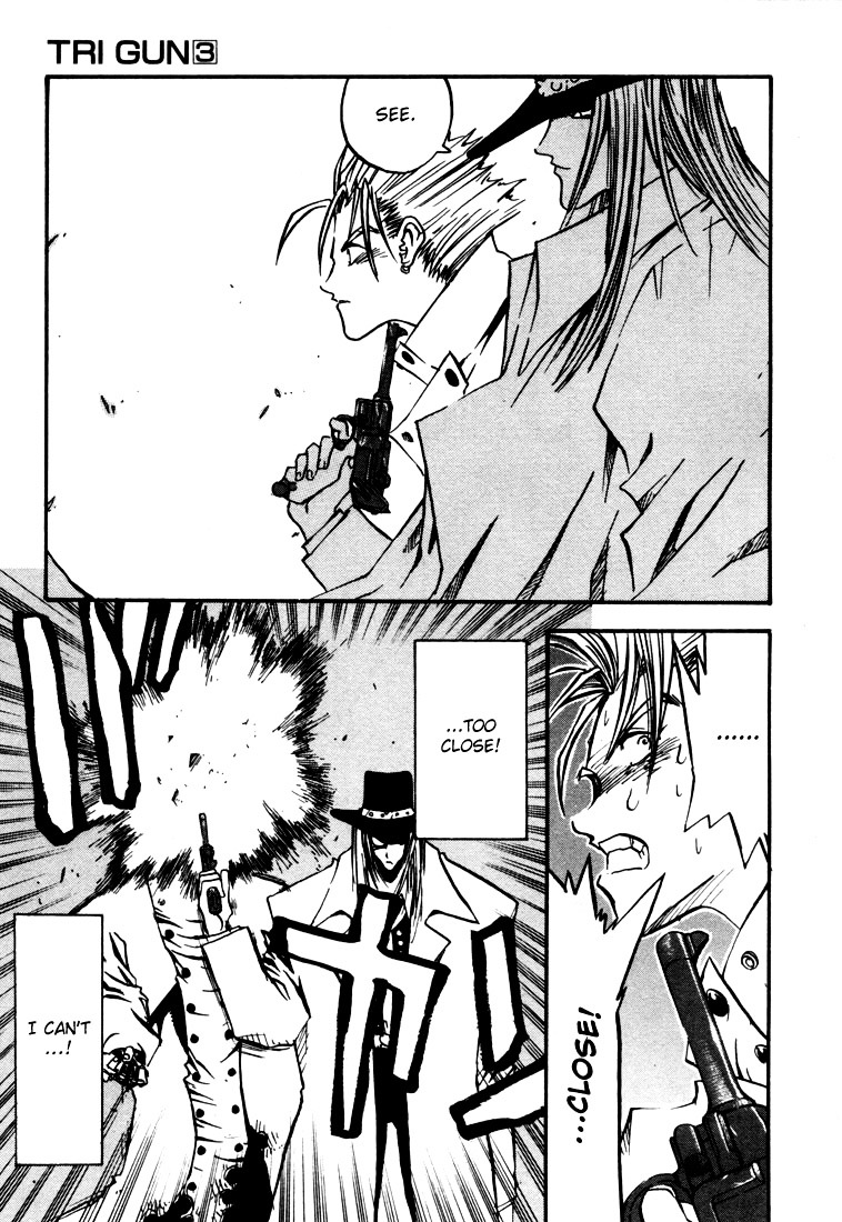 Trigun Vol.3 Chapter 19 page 12 - Vol.3 Chapter 19b : The Invisible Eye [Part B]