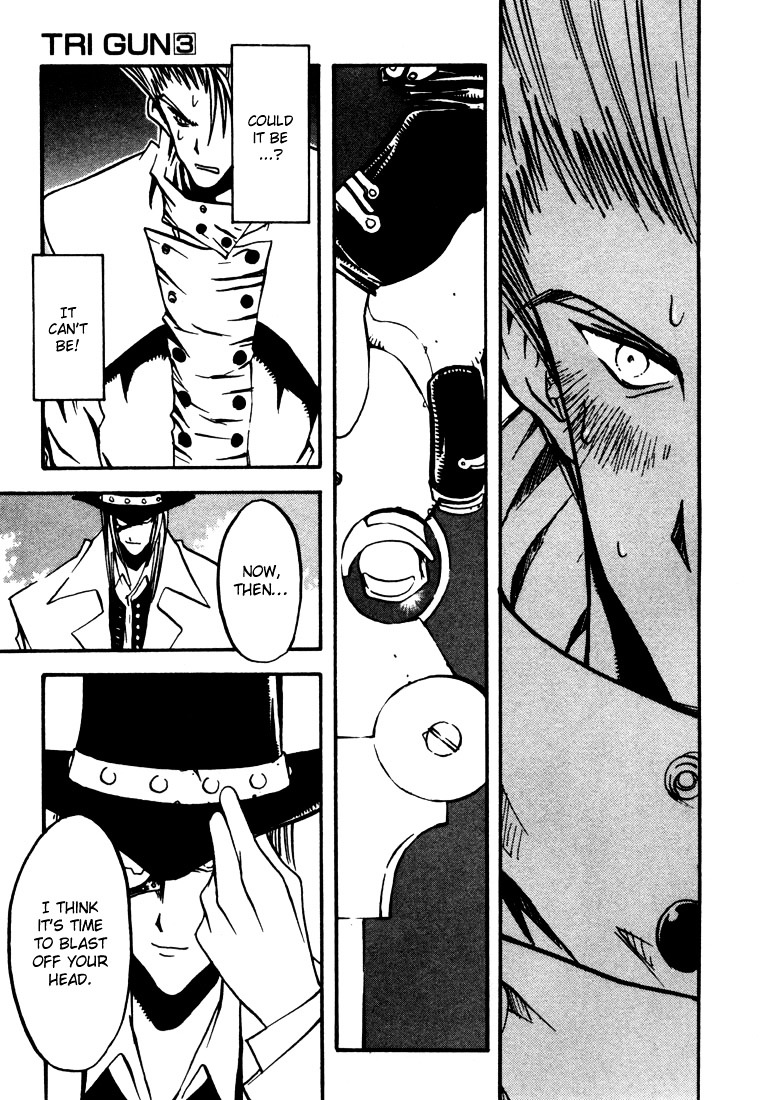 Trigun Vol.3 Chapter 19 page 14 - Vol.3 Chapter 19b : The Invisible Eye [Part B]
